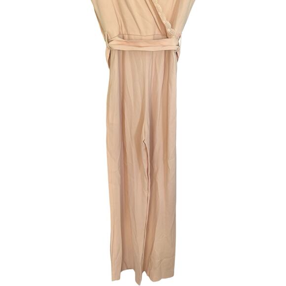 Sezane Louis Jumpsuit Nude Size 36 - Picture 8 of 15
